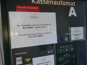 Schloss Hellbrunn Parkautomat 2017