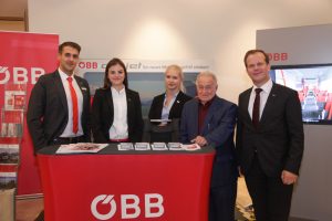ÖBB-Team punktet schon beim Auftritt bei den 16. Salzburger Verkehrstagen.